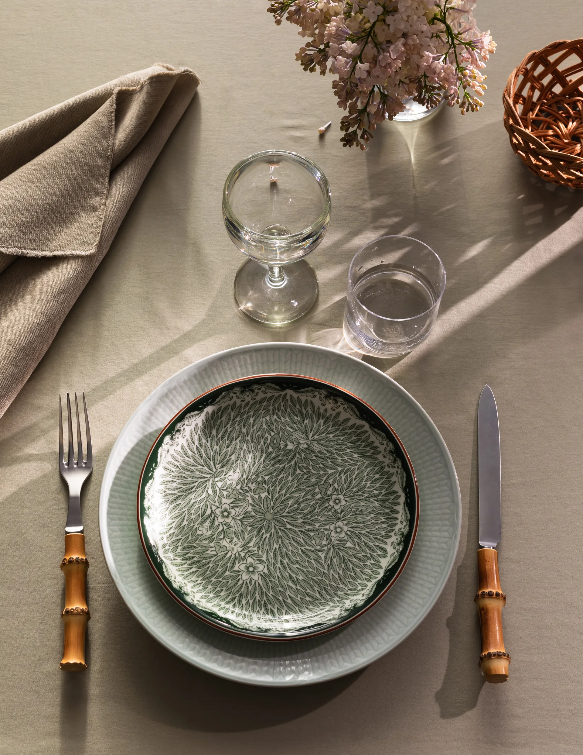 Plato Ostindia Ø20 cm, Verde
 Rörstrand