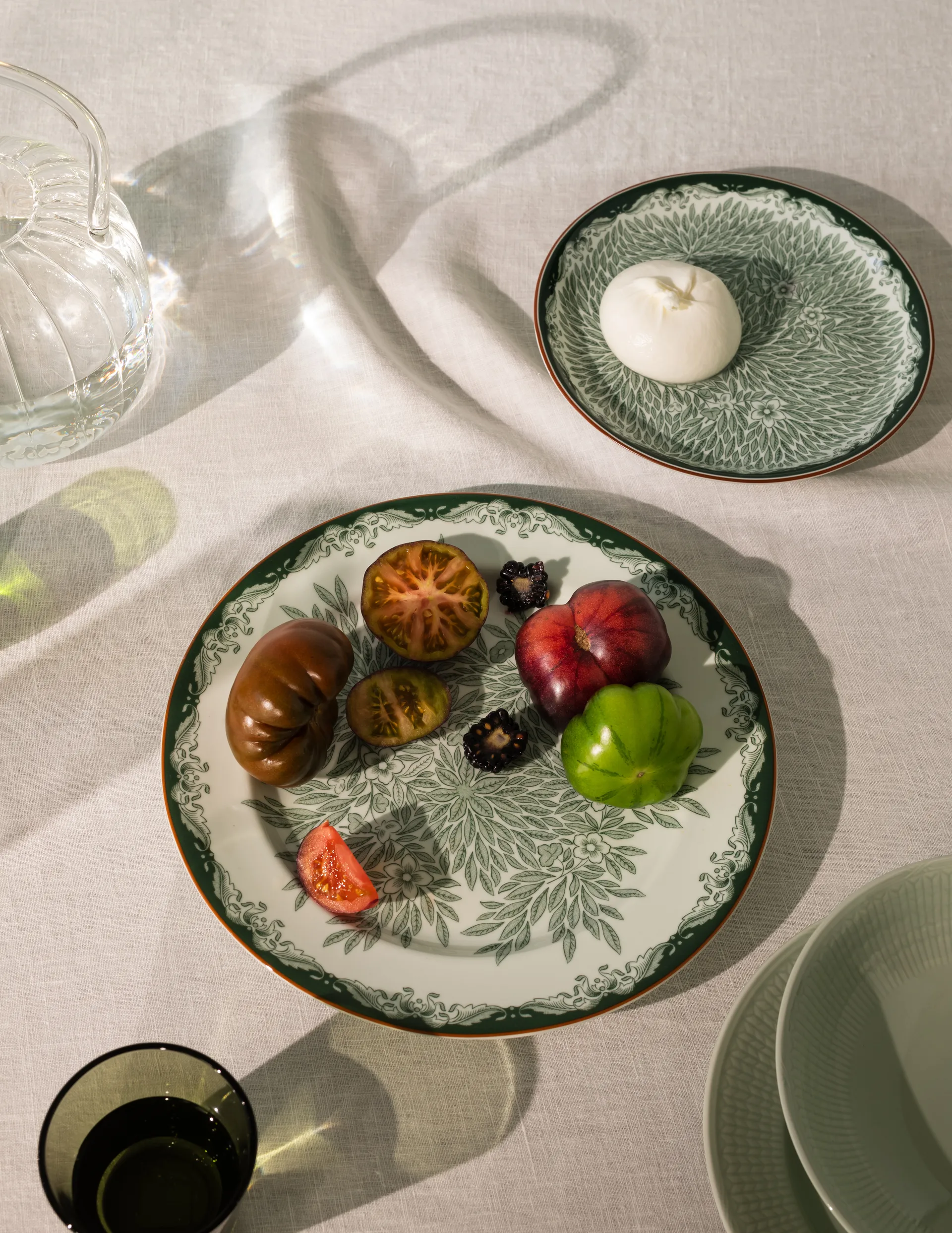 Plato Ostindia Ø20 cm, Verde
 Rörstrand