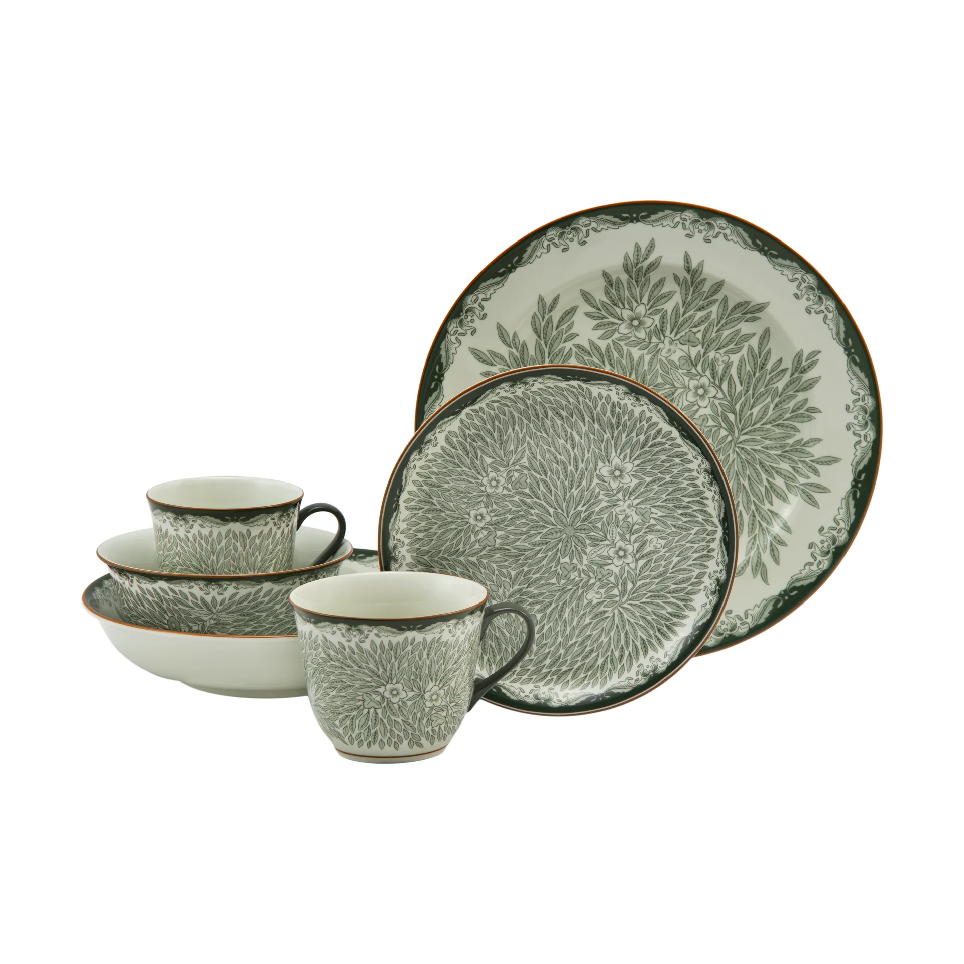 Plato Ostindia Ø20 cm, Verde
 Rörstrand