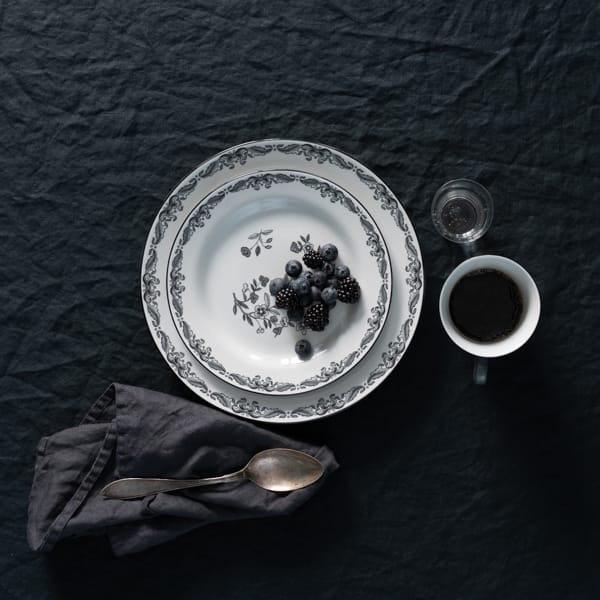 Plato Ostindia negro, Ø 27 cm Rörstrand