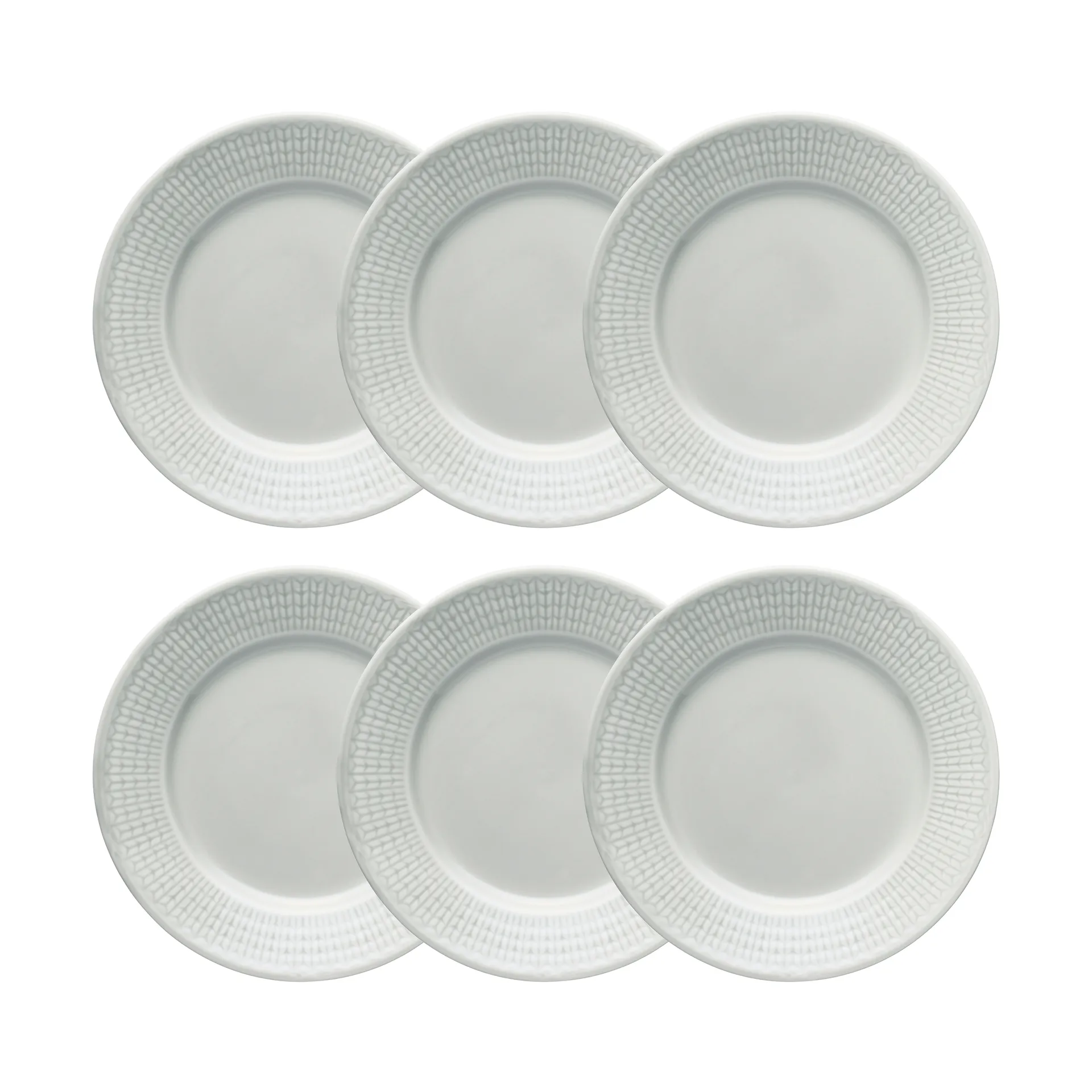 Plato pequeño Swedish Grace, 17 cm 6 piezas niebla (gris),  Rörstrand