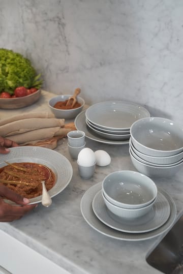 Plato Swedish Grace, 21 cm 6 piezas Niebla (gris) - undefined - Rörstrand