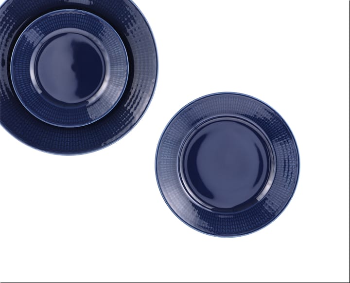 Plato Swedish Grace Ø21 cm, medianoche (azul) Rörstrand