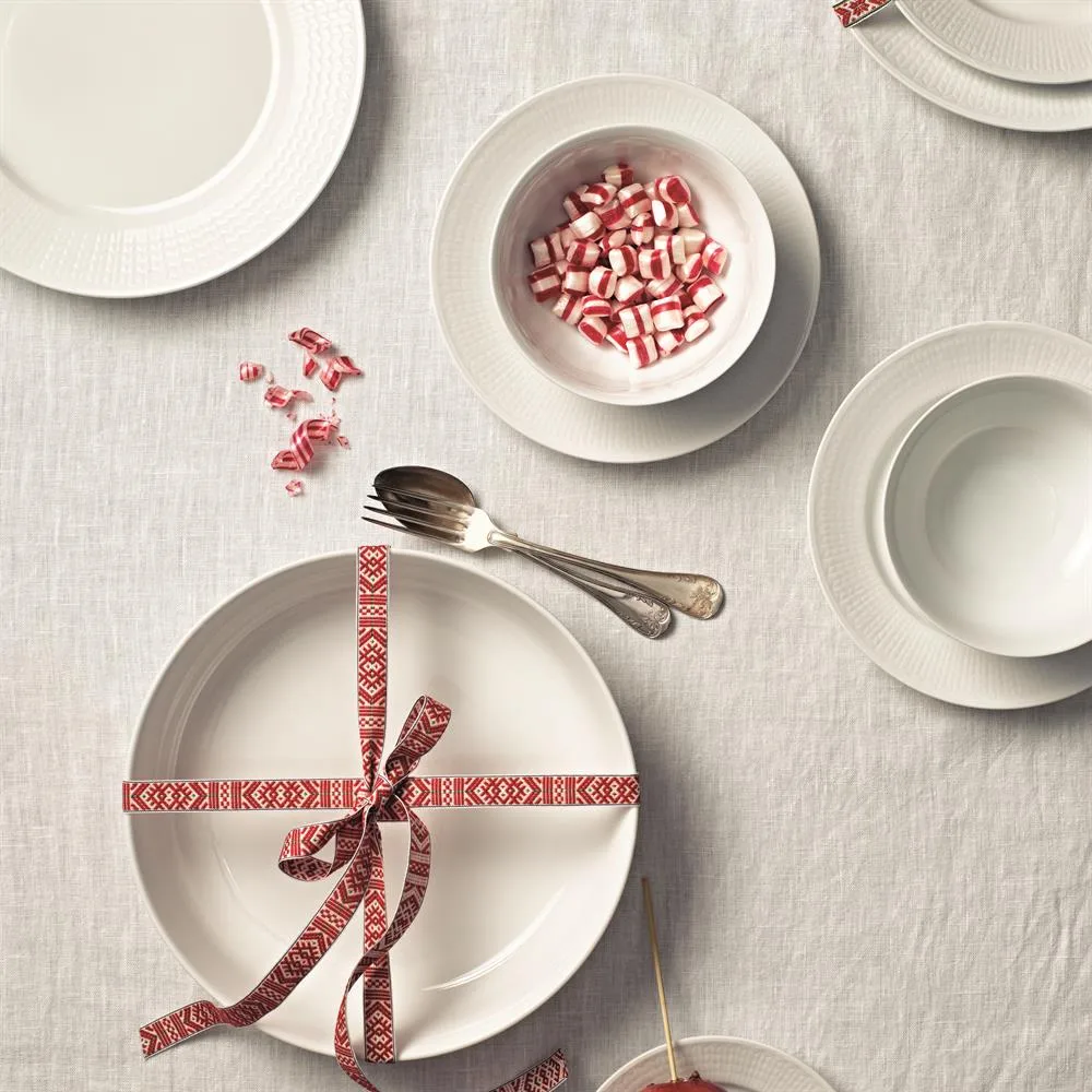 Plato Swedish Grace Ø21 cm, nieve (blanco) Rörstrand