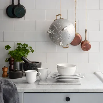 Plato Swedish Grace Ø21 cm paquete de 8 - Nieve (blanco) - Rörstrand