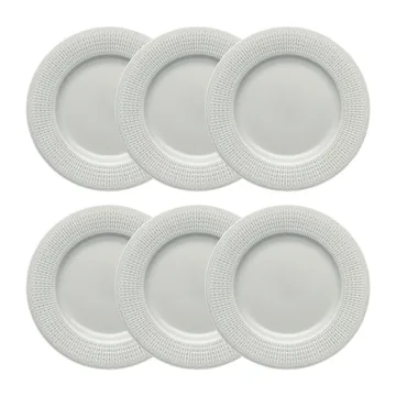 Plato Swedish Grace Ø24 cm 6 piezas niebla (gris) - Rörstrand