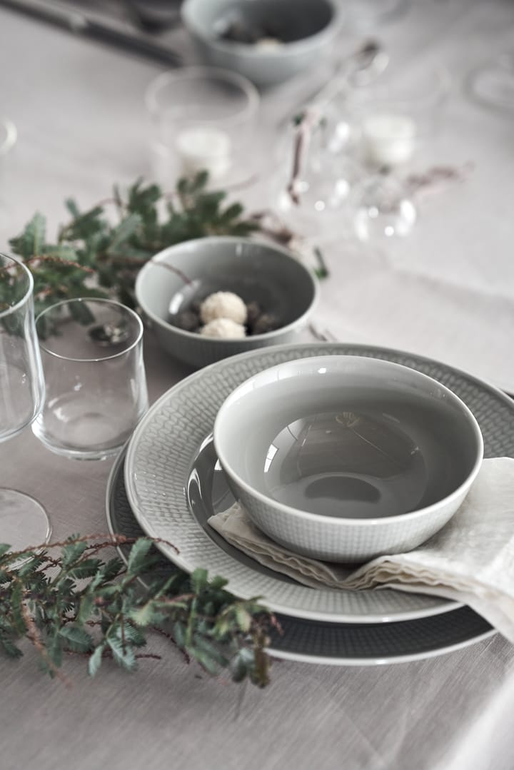 Plato Swedish Grace, 27 cm 6 piezas Niebla (gris) Rörstrand