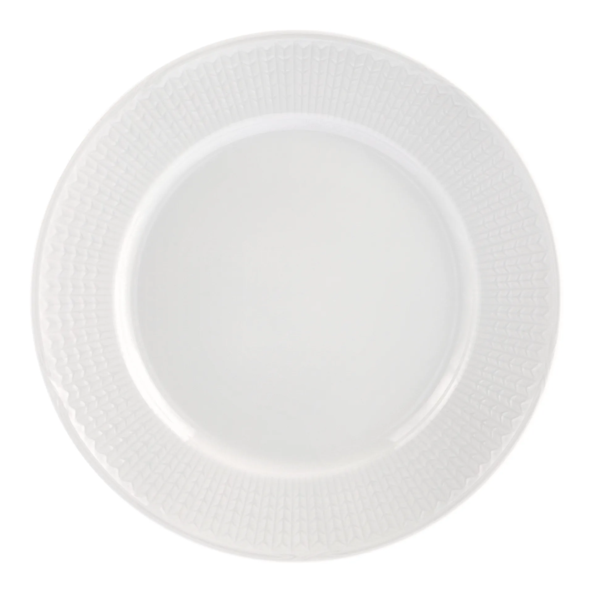 Plato Swedish Grace Ø27 cm, nieve (blanco) Rörstrand