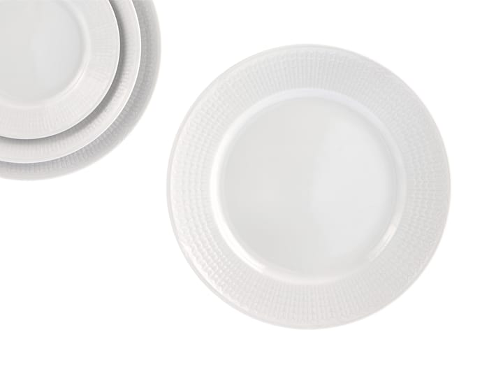 Plato Swedish Grace Ø27 cm, nieve (blanco) Rörstrand