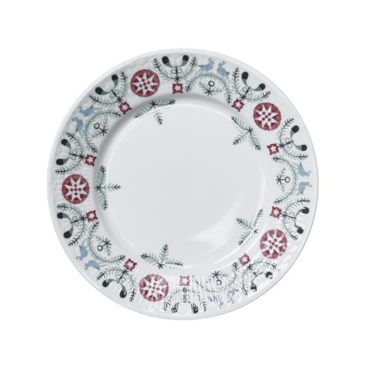 Plato Swedish Grace Winter 17cm - blanco - Rörstrand