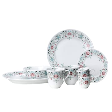 Plato Swedish Grace Winter 21 cm - blanco - Rörstrand