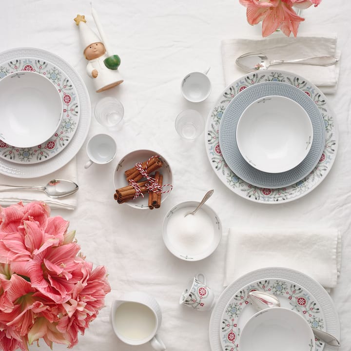 Plato Swedish Grace Winter 27cm, blanco Rörstrand