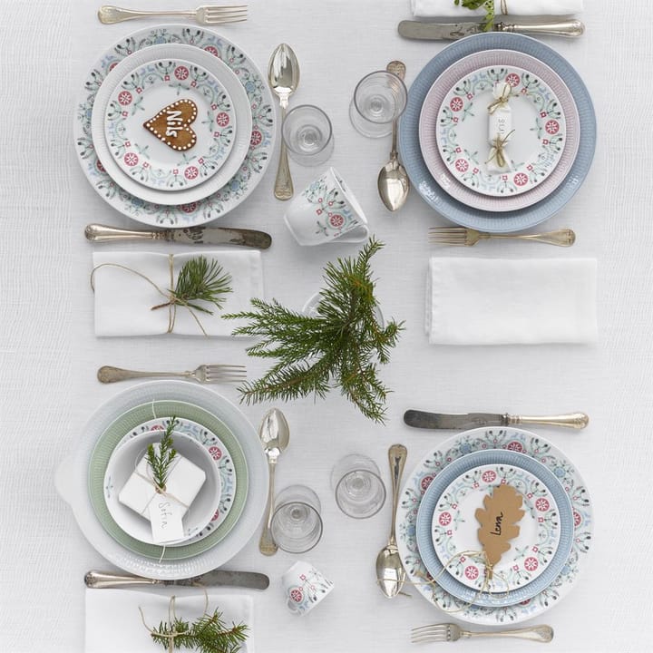 Plato Swedish Grace Winter 27cm, blanco Rörstrand