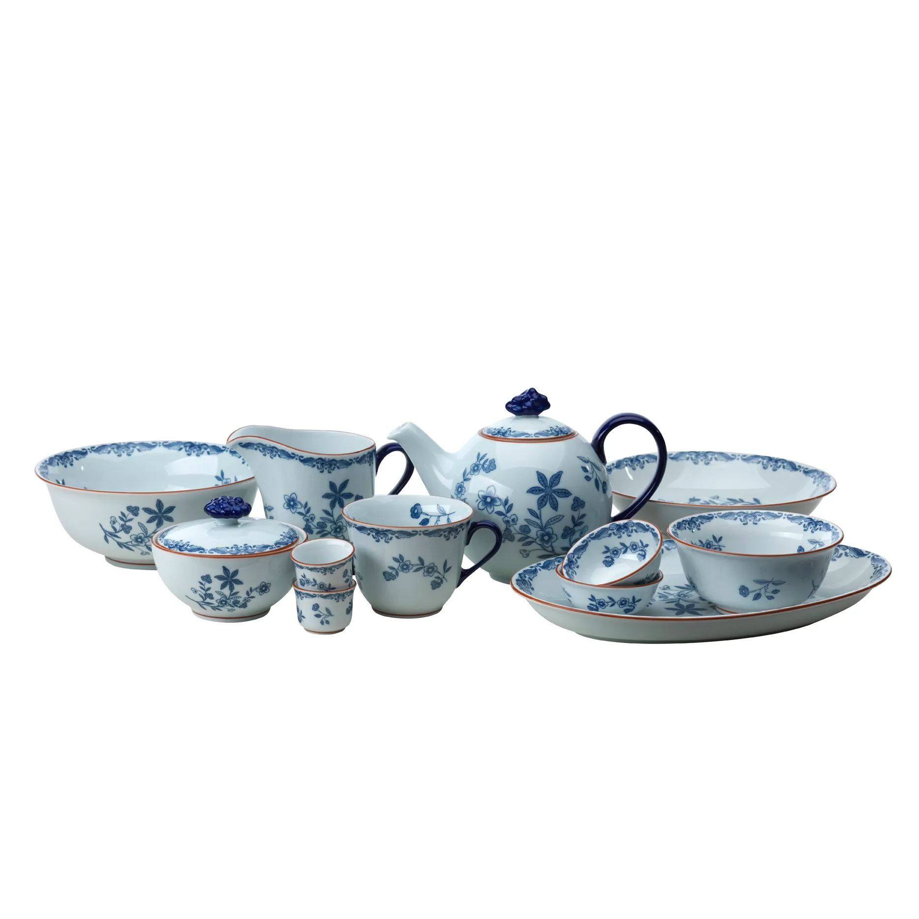 Set de 2 hueveras Ostindia, 4 cl Rörstrand