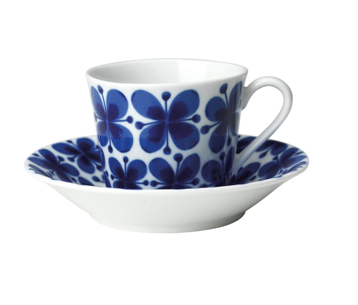 Set de regalo Taza con platillo Mon Amie 14 cl - Azul-blanco - Rörstrand