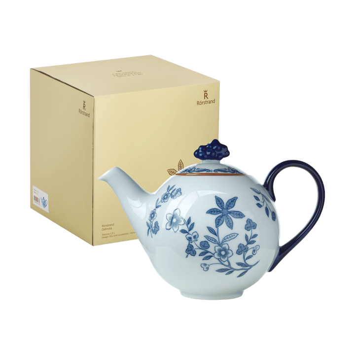 Set de regalo Tetera Ostindia 1,2 L, Azul-blanco Rörstrand