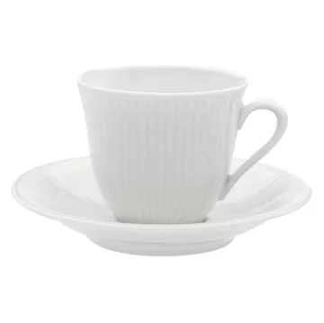 Taza de café 16 cl Swedish Grace - nieve (blanco) - Rörstrand