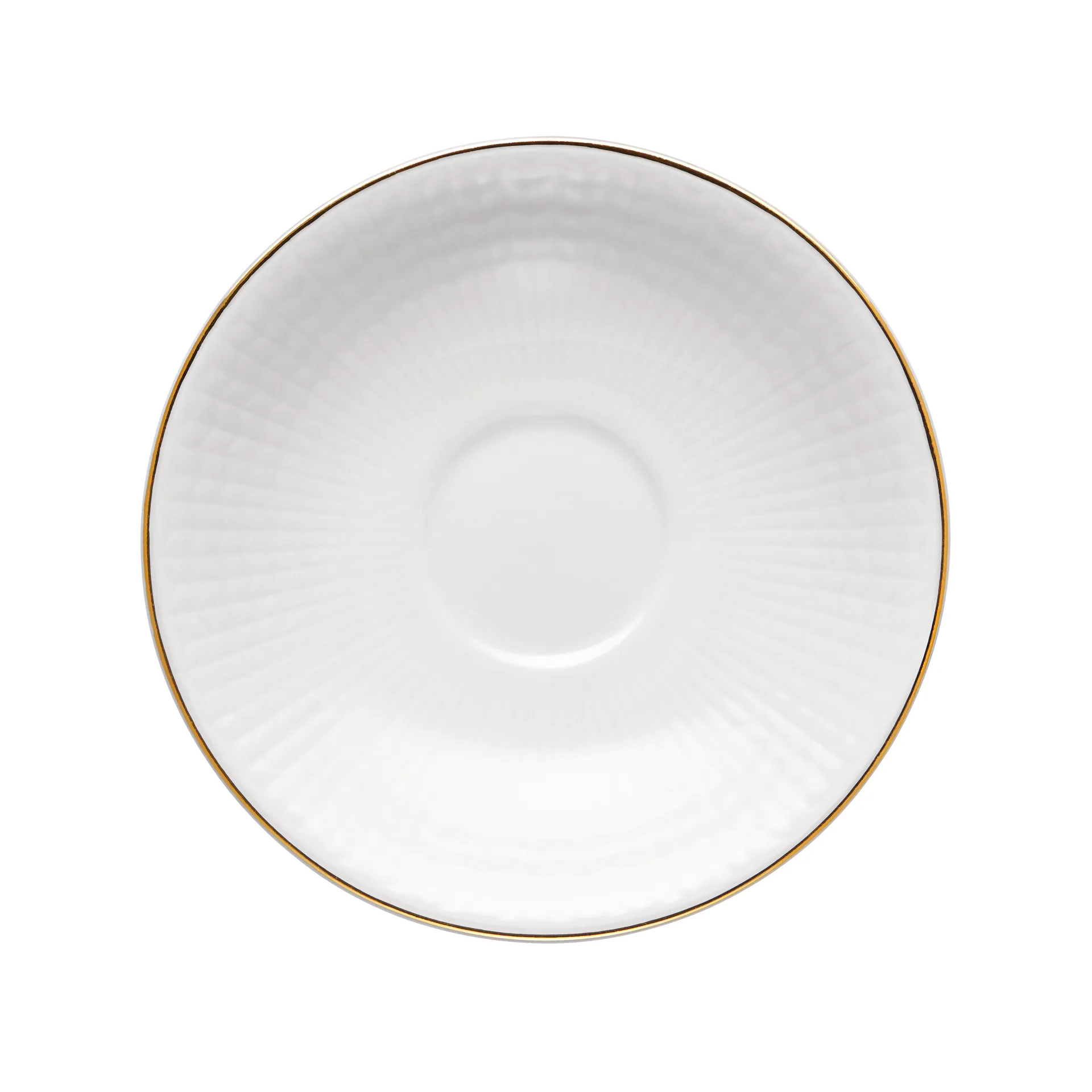 Taza de café y platillo Swedish Grace Gala, blanco Rörstrand
