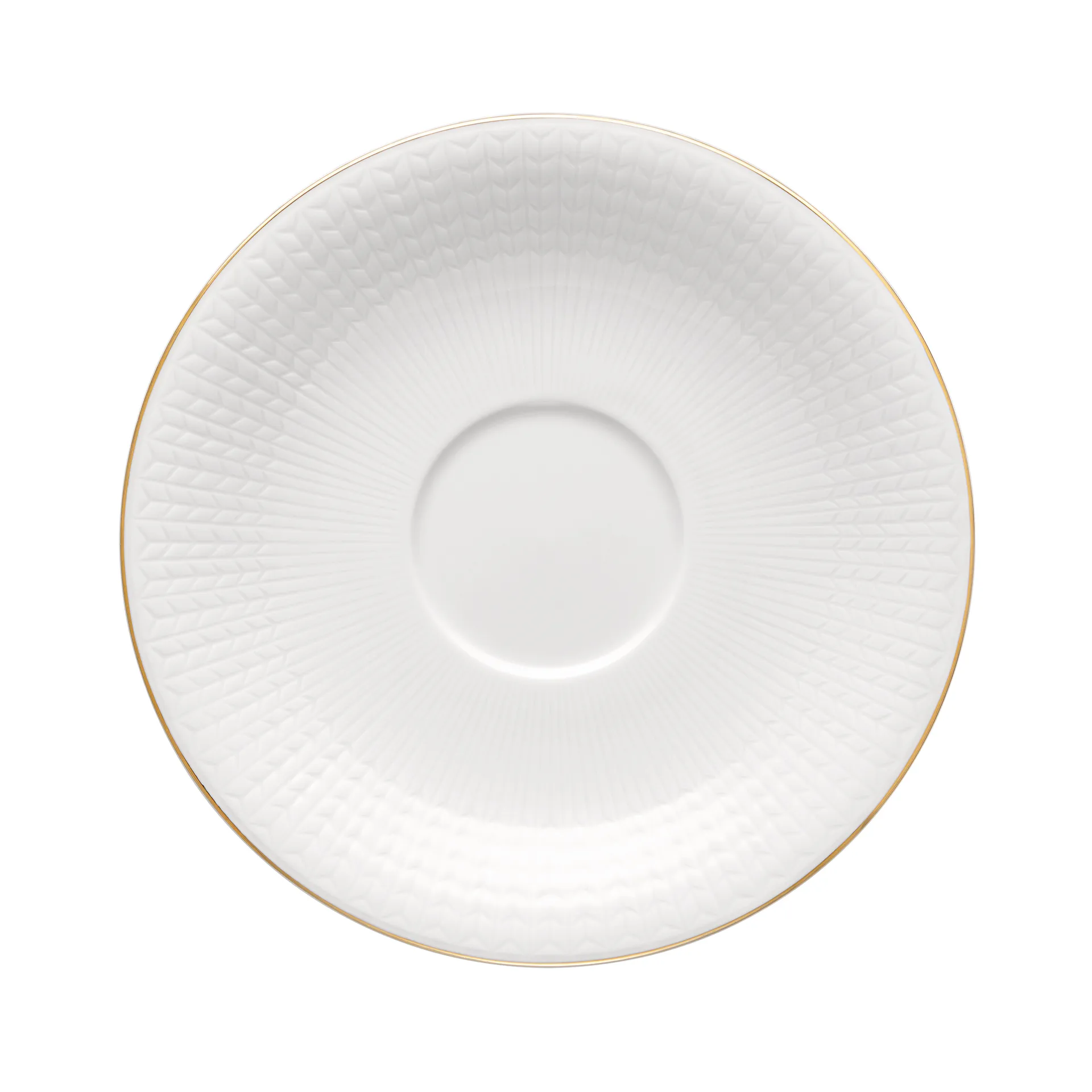 Taza de té y platillo Swedish Grace Gala, blanco Rörstrand