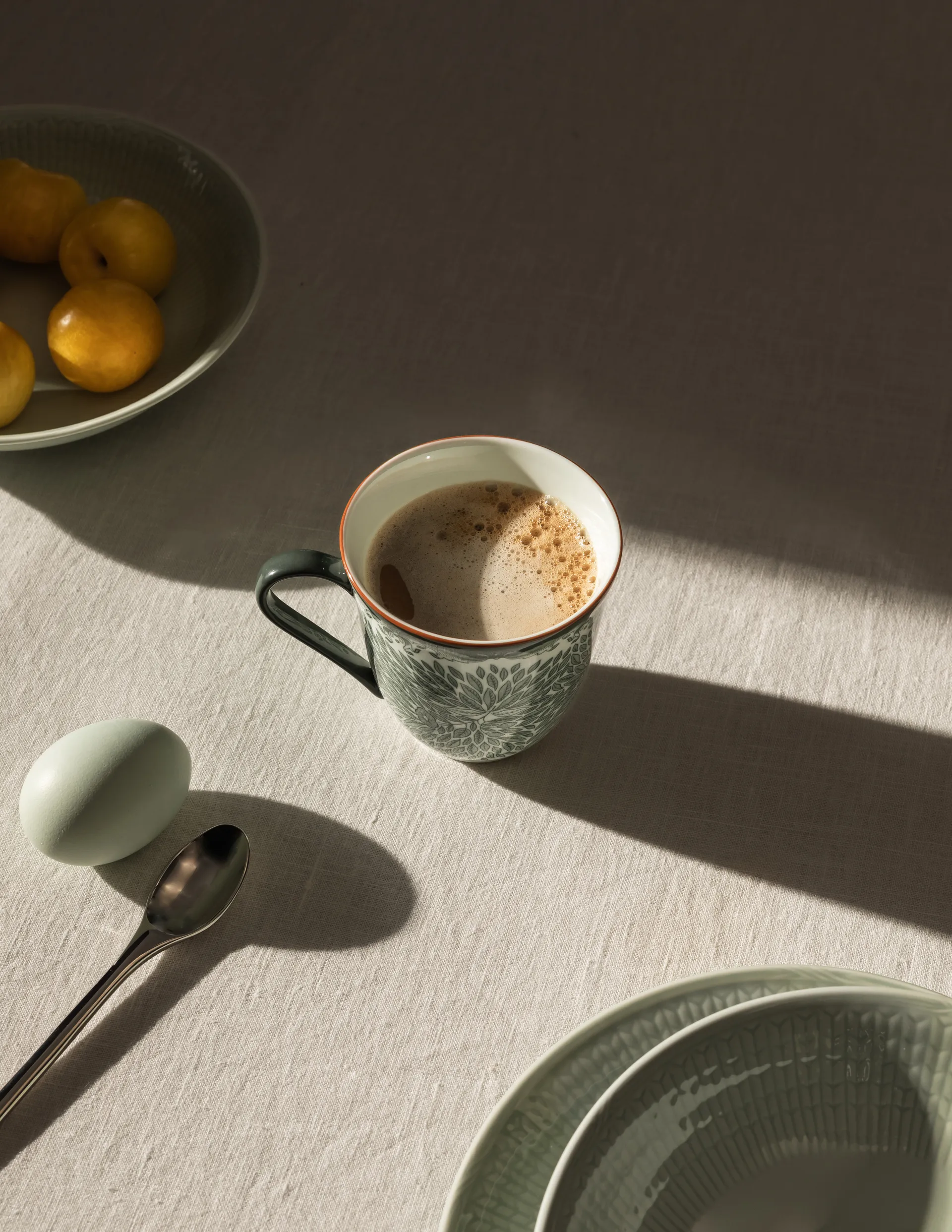 Taza Ostindia Floris, 30 cl, Verde Rörstrand