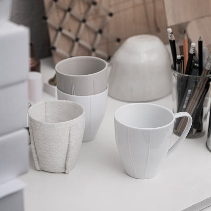 Taza Pli Blanc 34 cl, blanco Rörstrand