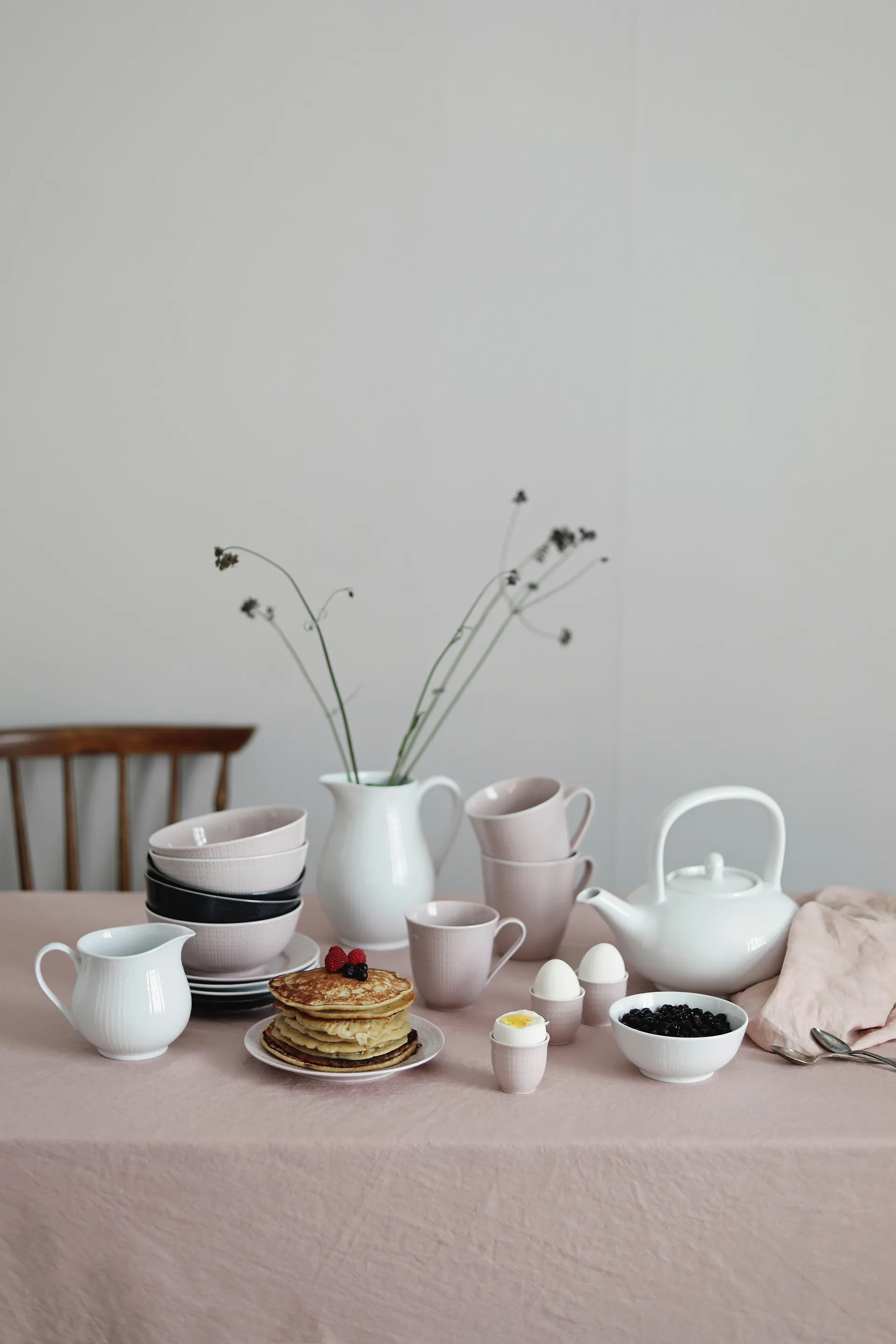 Taza Swedish Grace, 50 cl, rosa Rörstrand