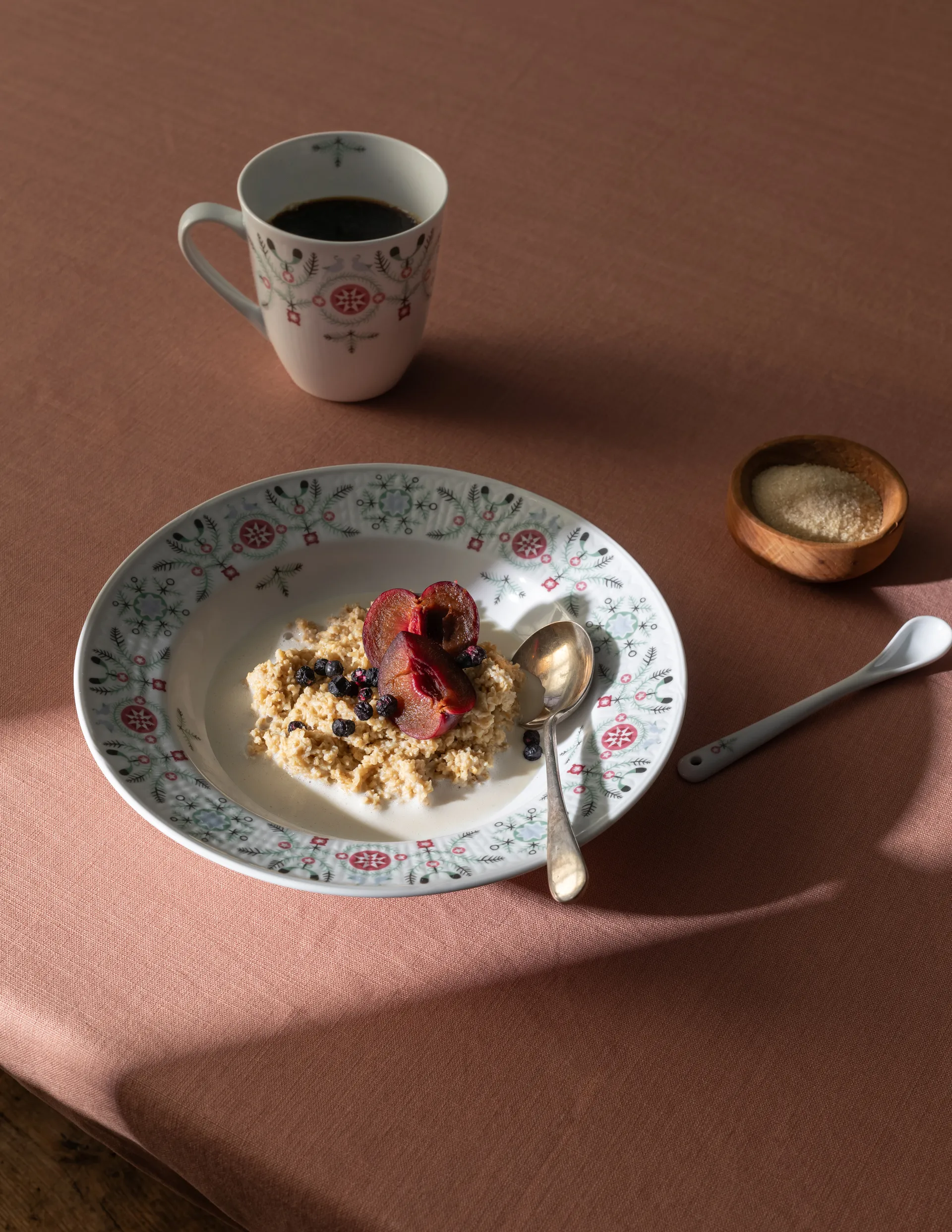 Taza Swedish Grace Winter 50 cl, Blanco Rörstrand