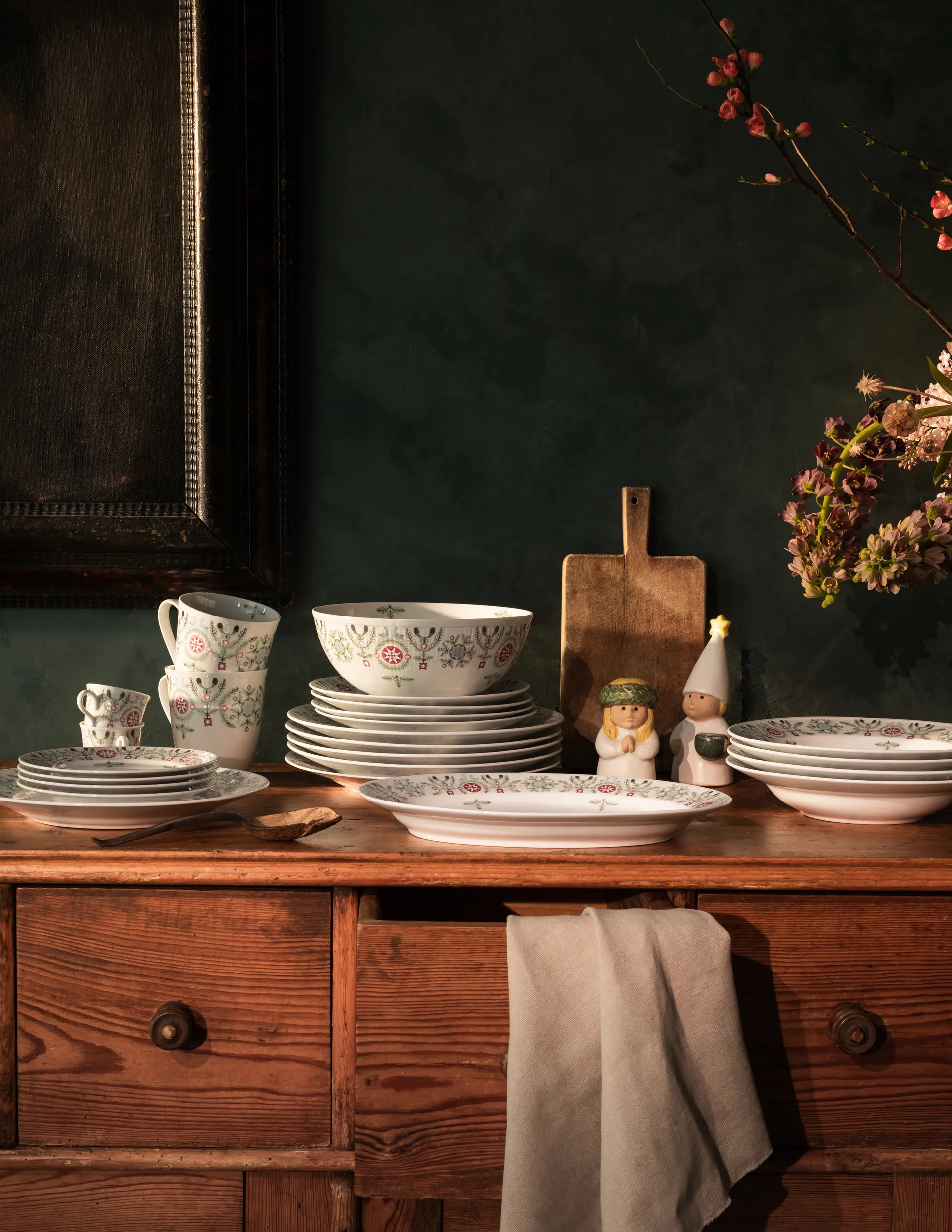 Taza Swedish Grace Winter 50 cl, Blanco Rörstrand