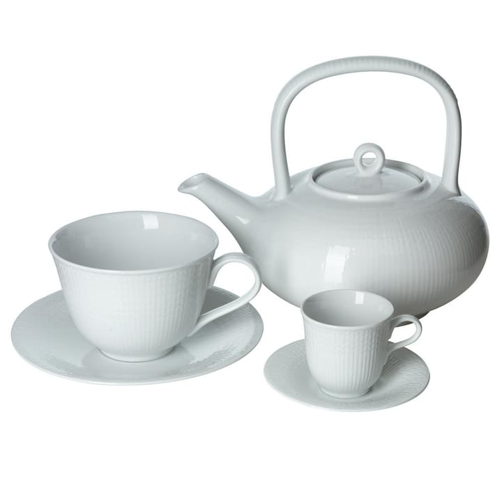 Tetera Swedish Grace, blanco Rörstrand