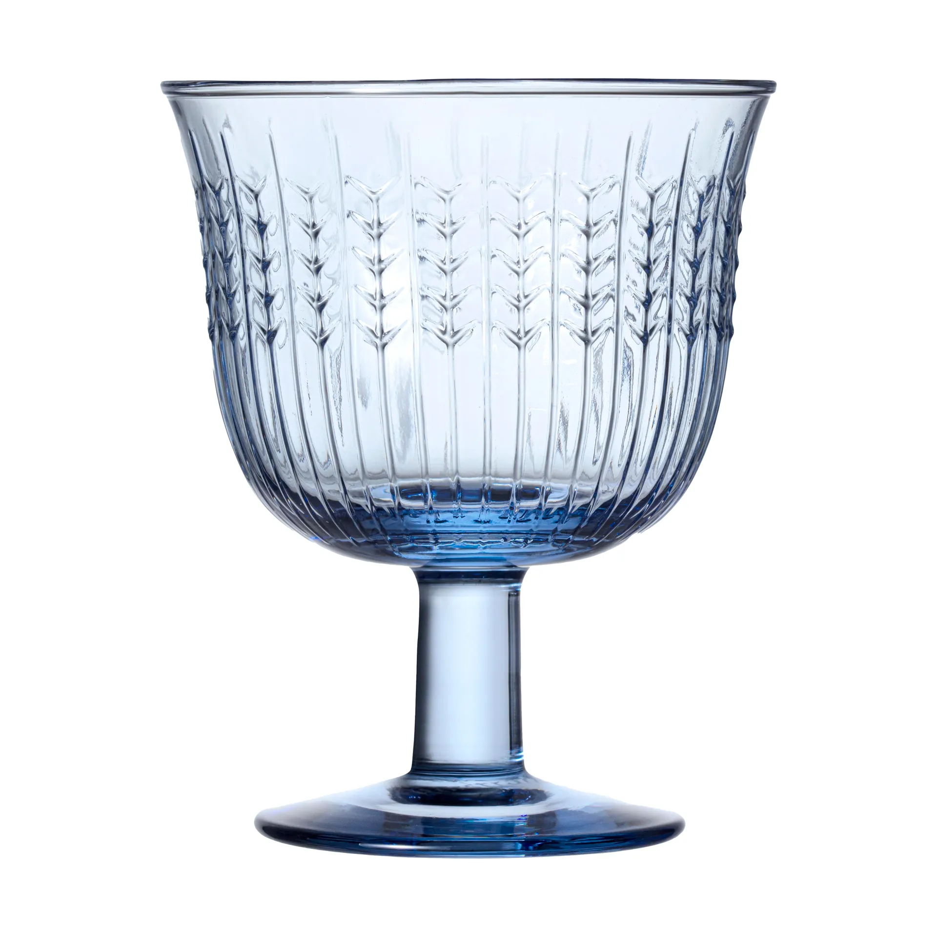 Vaso con pie Swedish Grace 25 cl pack de 2, Azul Rörstrand