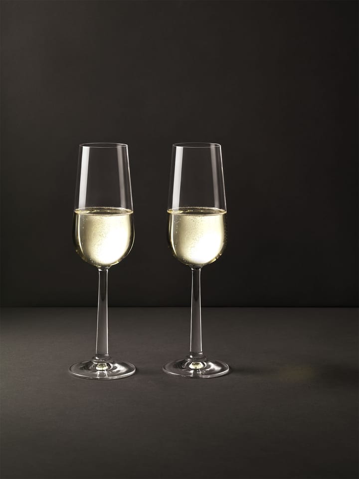 2 Copas de champán Grand Cru, transparente, set de 2 Rosendahl