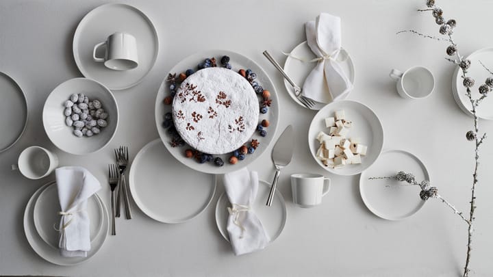 4 Platos Grand Cru essentials Ø25 cm, Blanco Rosendahl