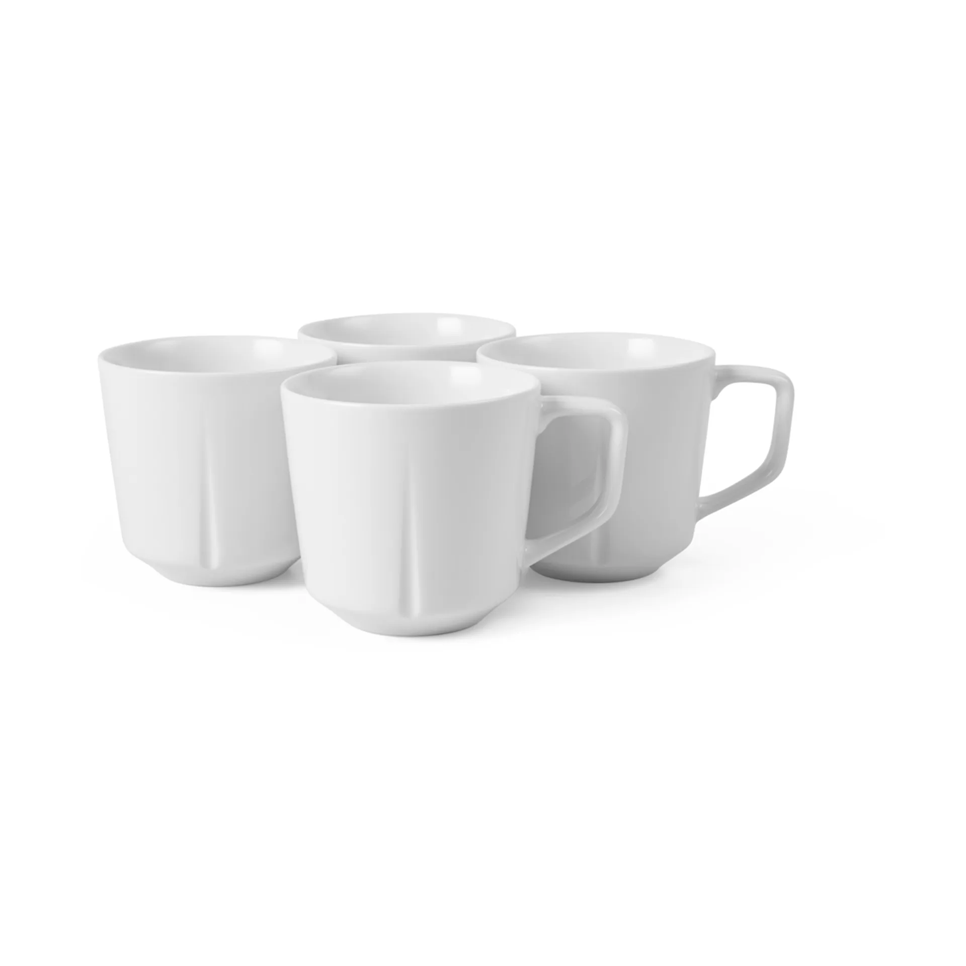 4 Tazas Grand Cru essentials 30 cl, Blanco Rosendahl