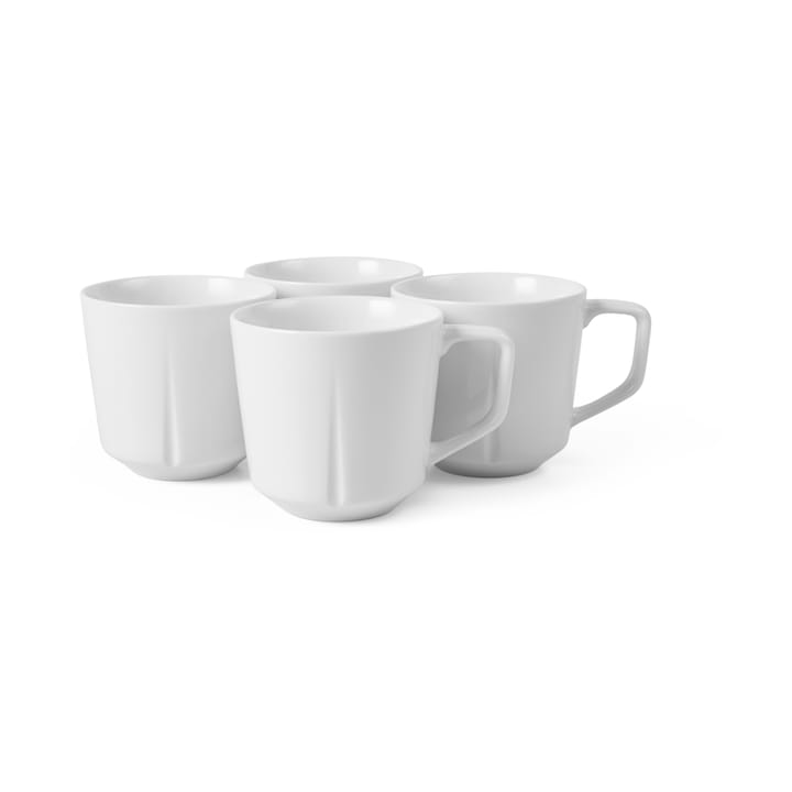 4 Tazas Grand Cru essentials 30 cl - Blanco - Rosendahl