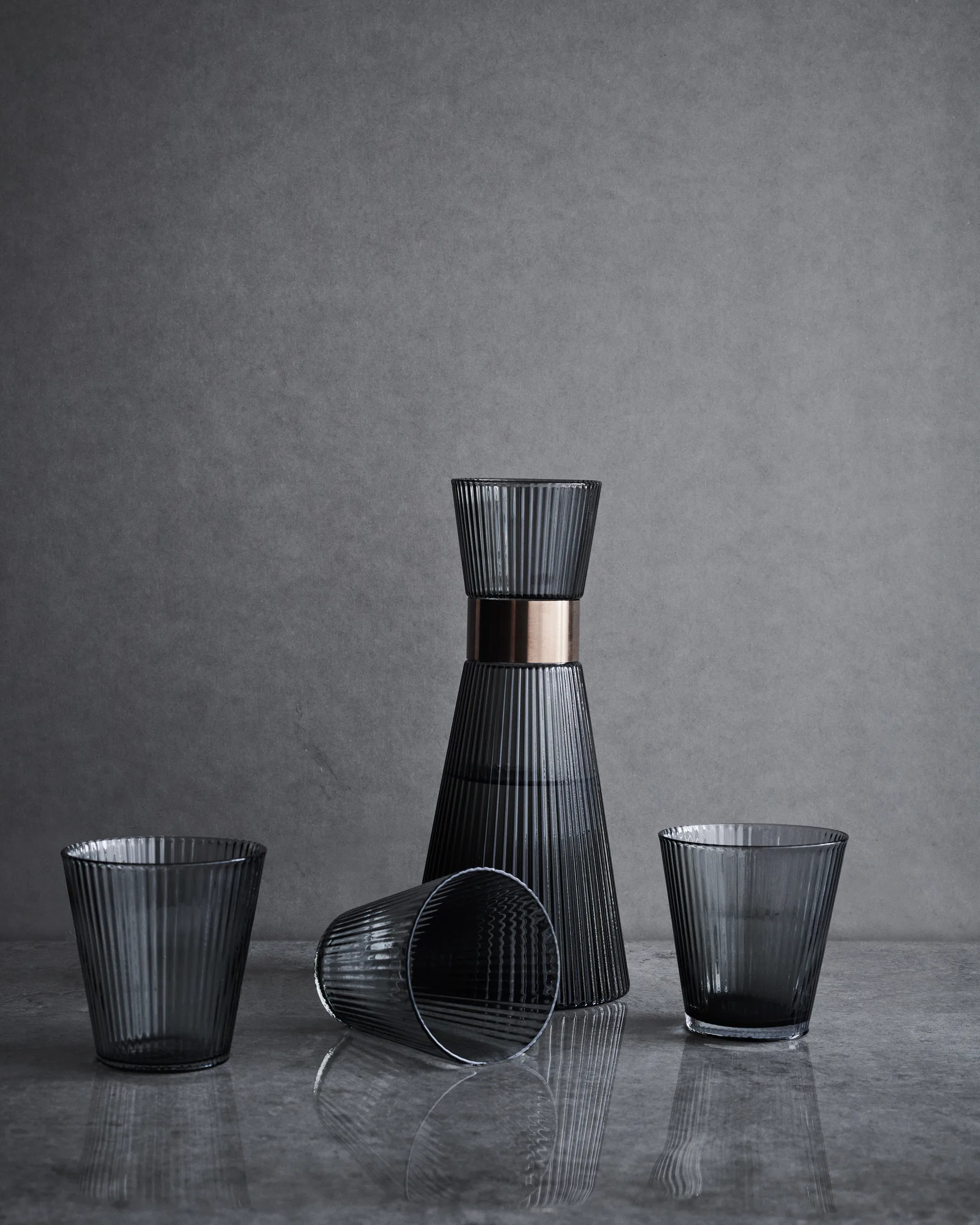 4 Vasos de agua Grand Cru Nouveau 26 cl, Smoke Rosendahl