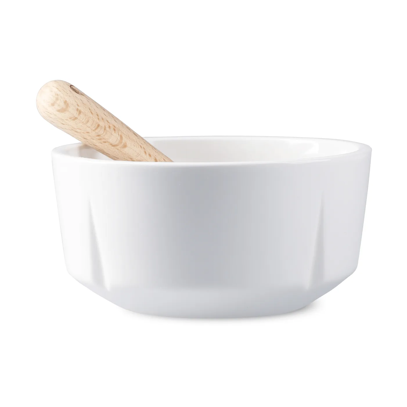 Bol para aperitivos y cuchara Grand Cru, Blanco, Ø10,5 cm Rosendahl