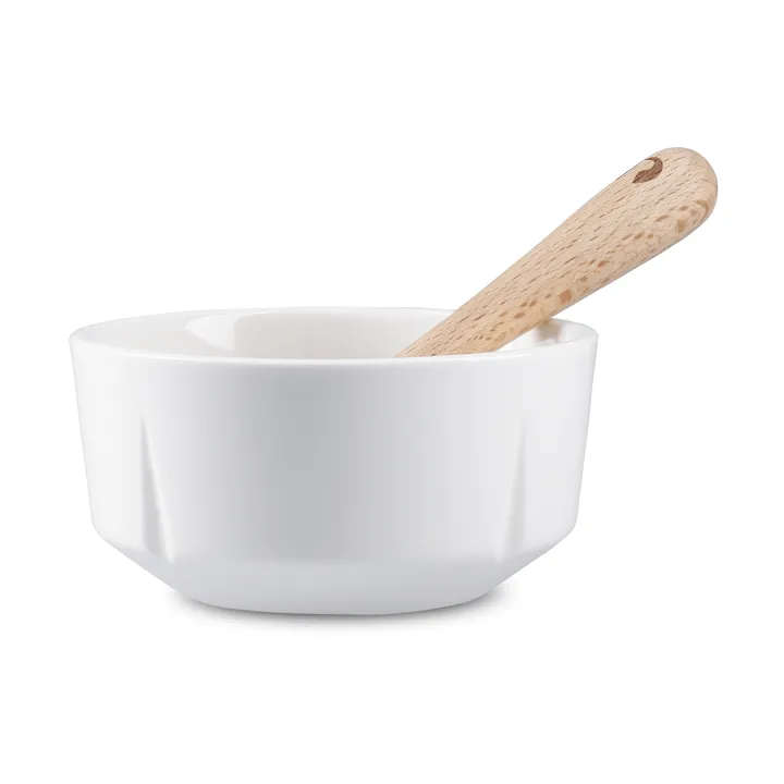 Bol para aperitivos y cuchara Grand Cru - Blanco, Ø9 cm - Rosendahl