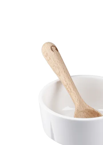 Bol para aperitivos y cuchara Grand Cru - Blanco, Ø9 cm - Rosendahl