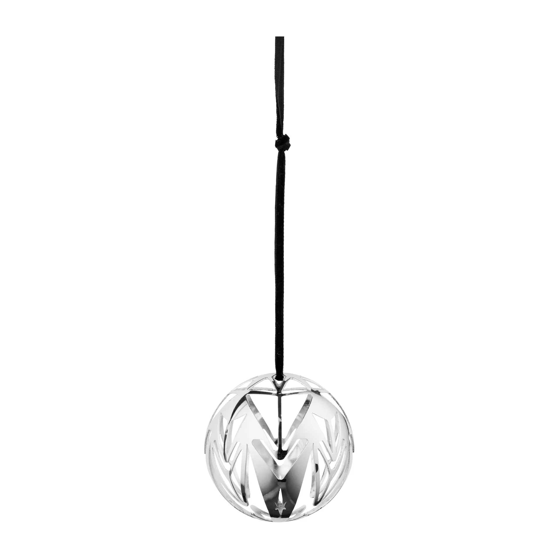 Bola de navidad Karen Blixen Ø6,5 cm, plateado Rosendahl