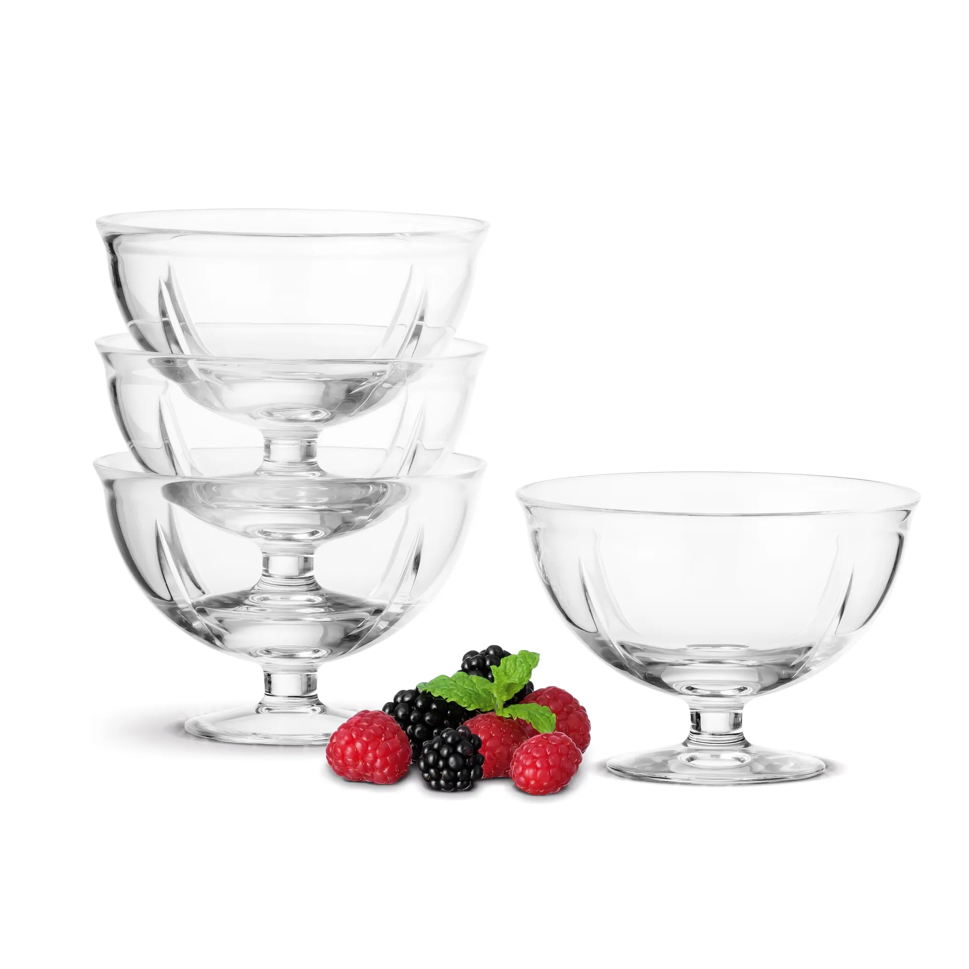 Boles con pie Grand Cru, set de 4 Rosendahl
