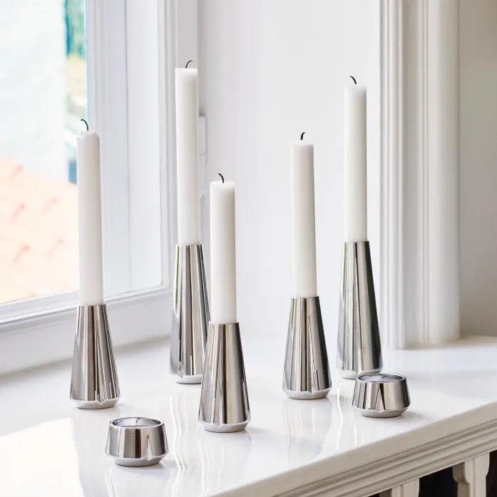 Candelabro Grand Cru 10 cm, cromo Rosendahl