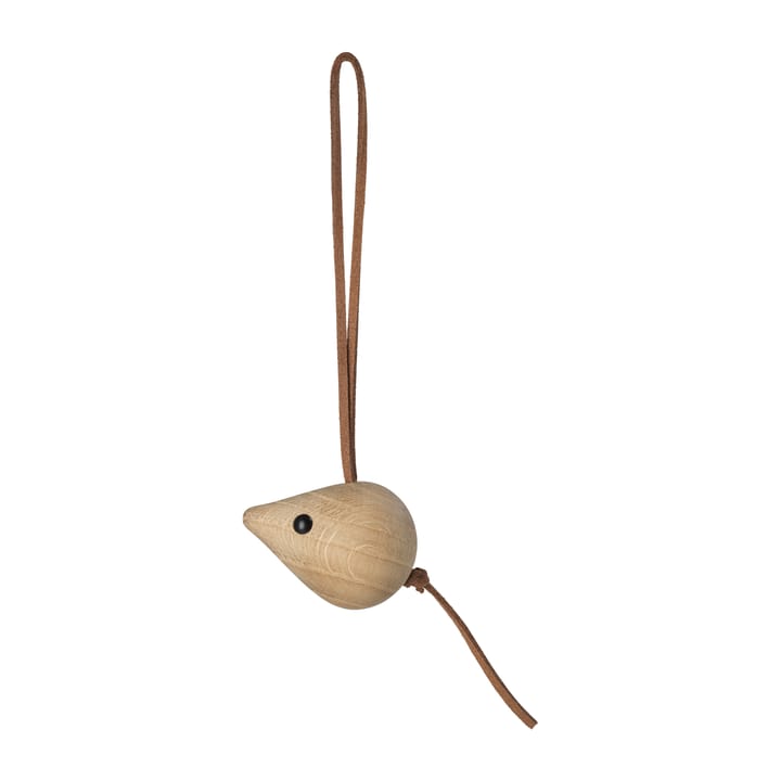 Colgante de navidad Forest tales ratón 4 cm, roble Rosendahl
