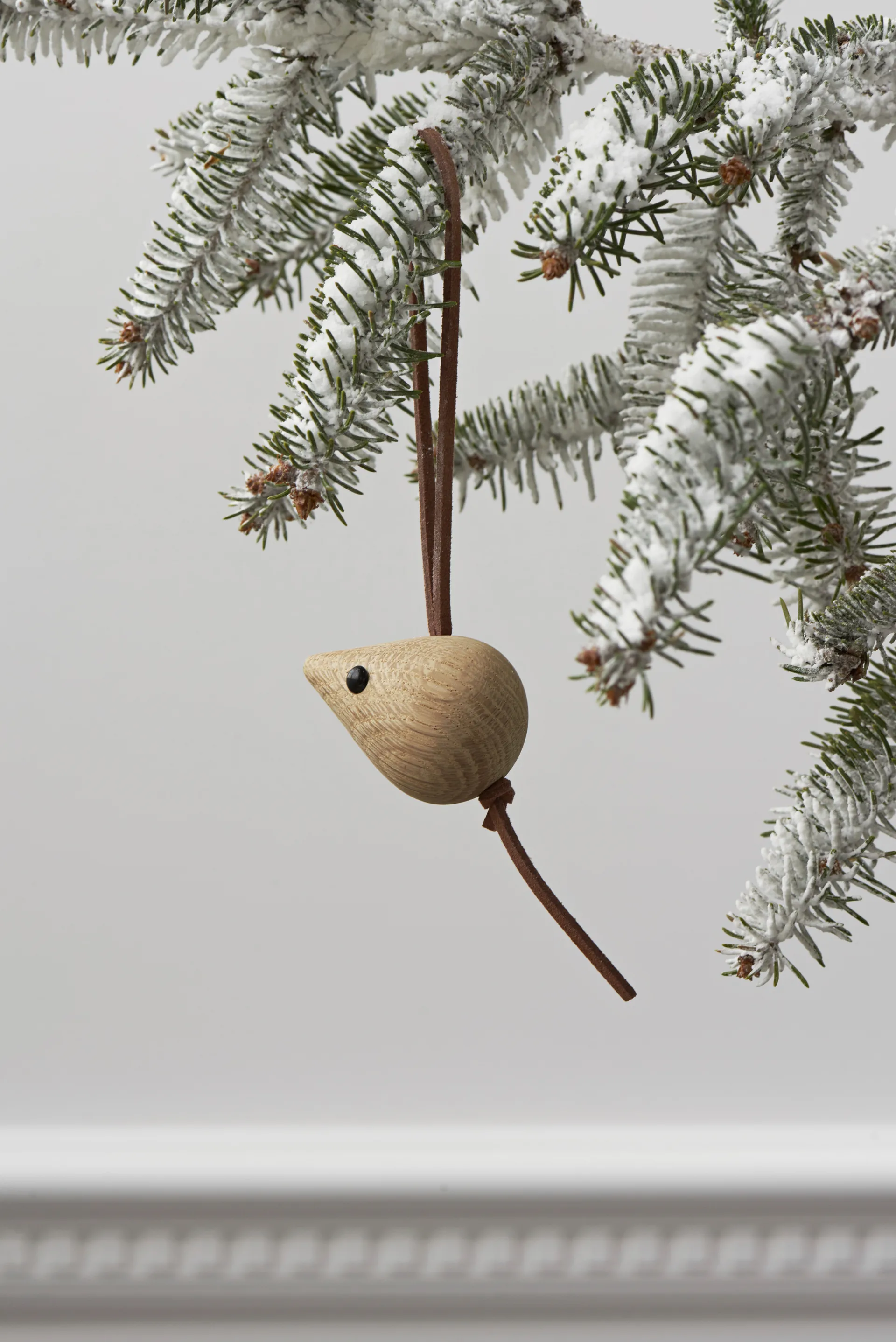 Colgante de navidad Forest tales ratón 4 cm, roble Rosendahl