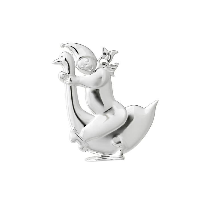 Colgante de navidad Karen Blixen Niño & Ganso, plata Rosendahl