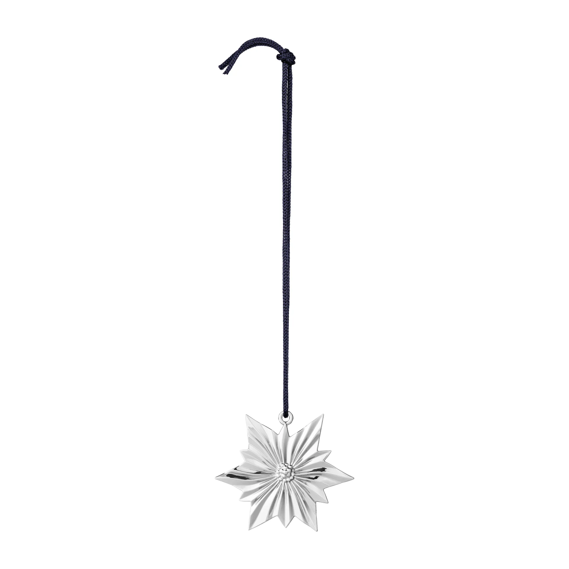 Colgante de navidad Karen Blixen north star estrella 6,5 cm, plateado Rosendahl