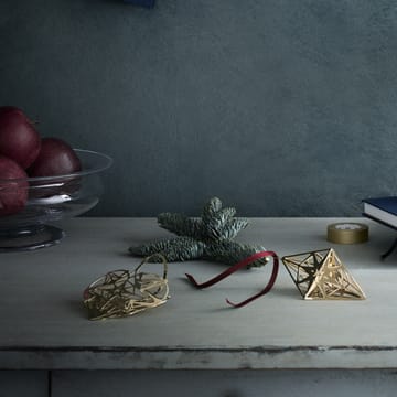 Colgante de Navidad rombo Karen Blixen - oro - Rosendahl
