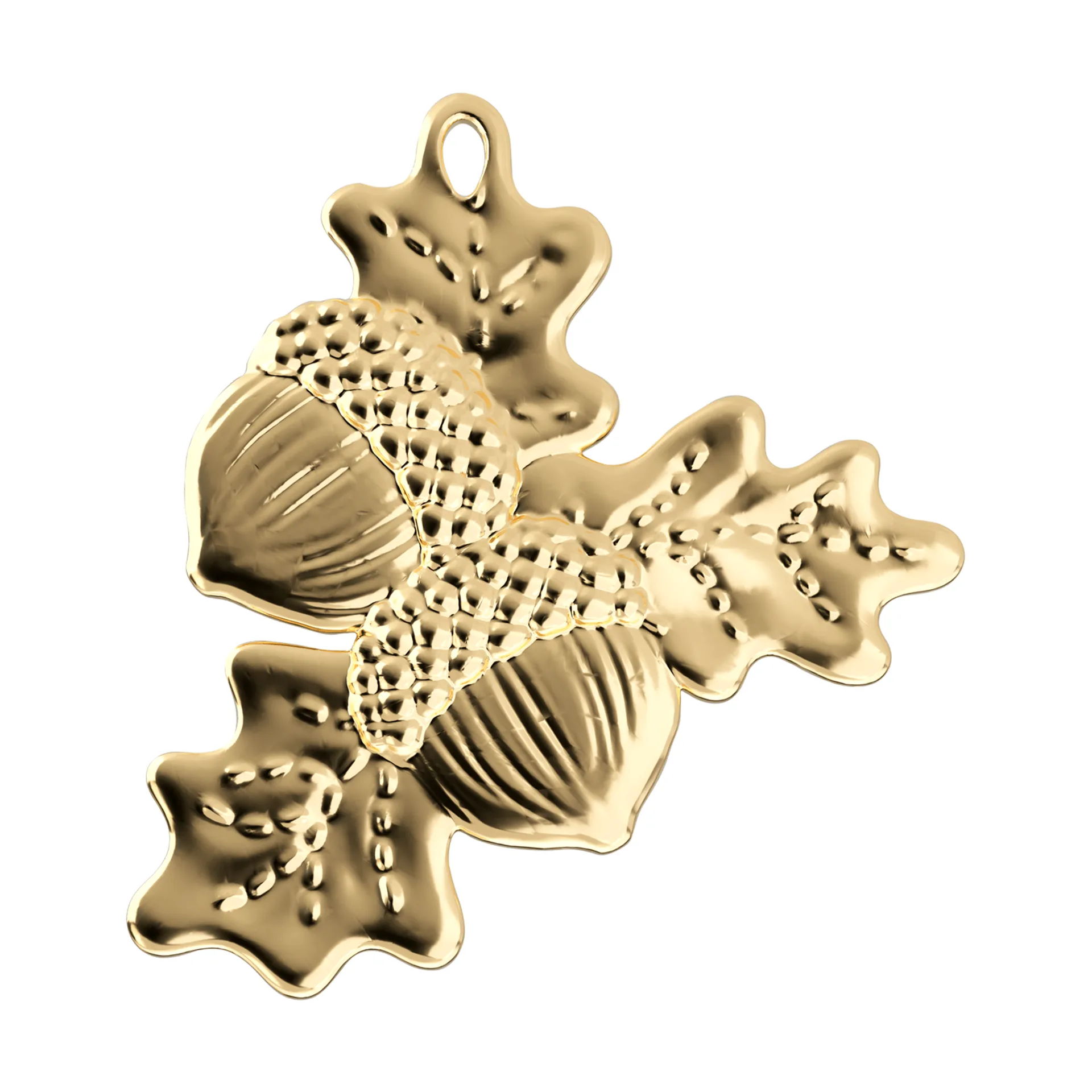 Colgante decorativo Karen Blixen enchanted acorn, Dorado, 7 cm Rosendahl