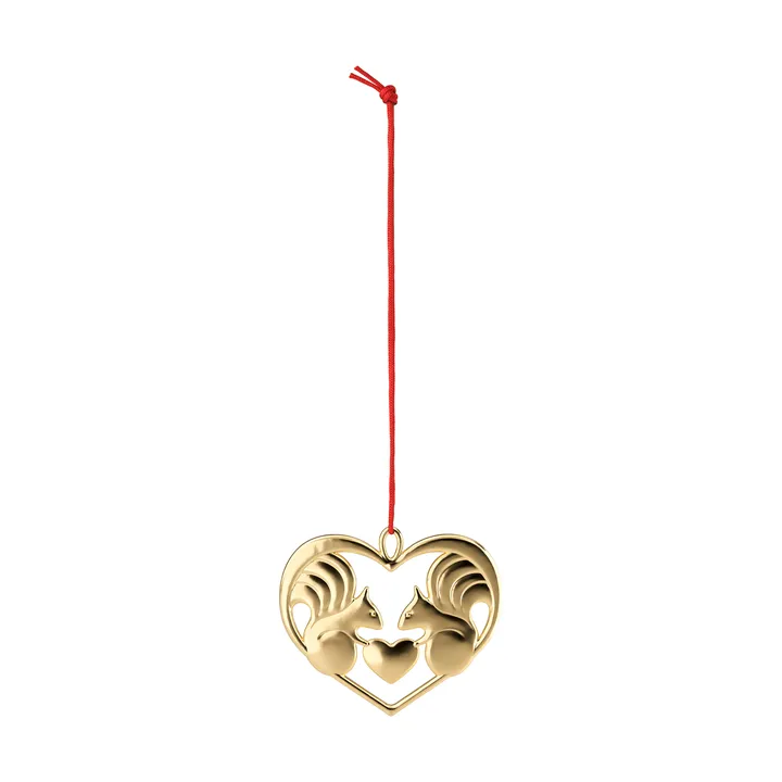 Colgante decorativo Karen Blixen nuts about you - Dorado, 6 cm - Rosendahl