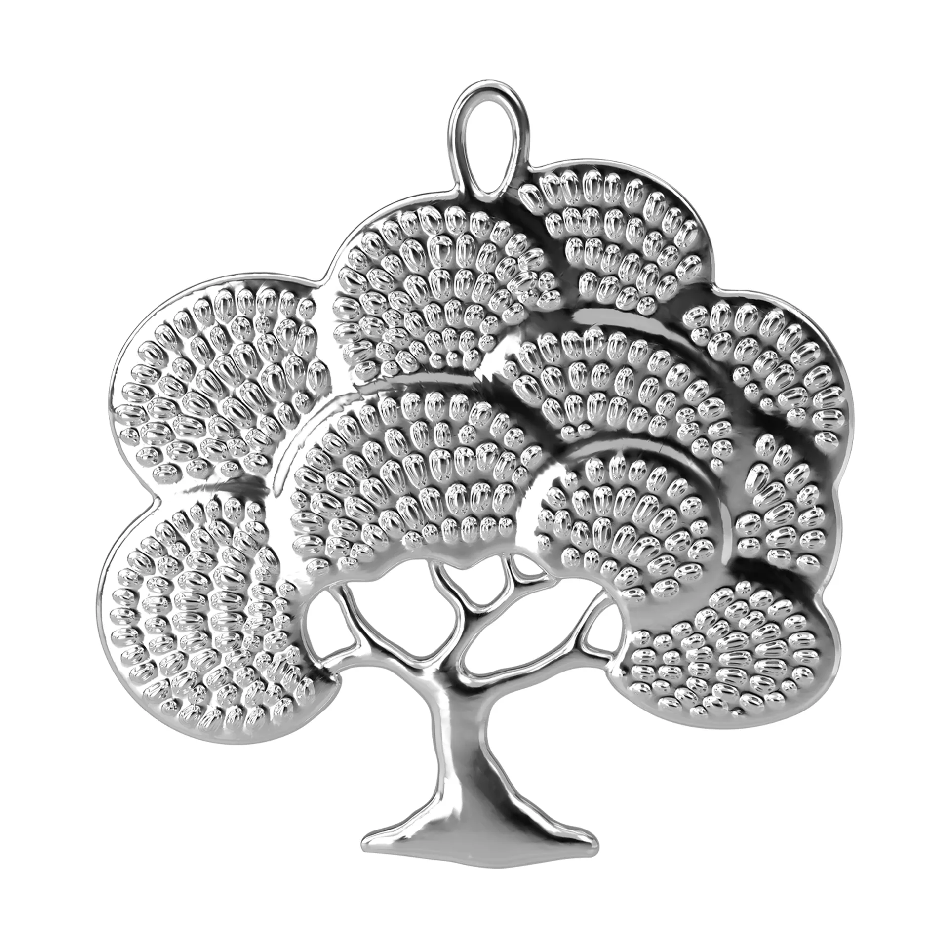 Colgante decorativo Karen Blixen oak, Plateado, 6 cm Rosendahl