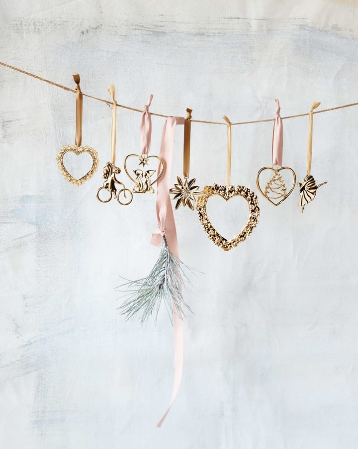 Decoración de Navidad Karen Blixen Ángel en bicicleta, Oro Rosendahl